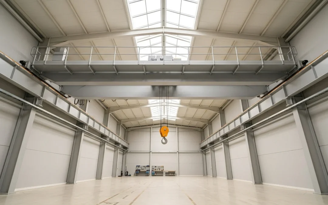 Illustrative industrial crane inspection