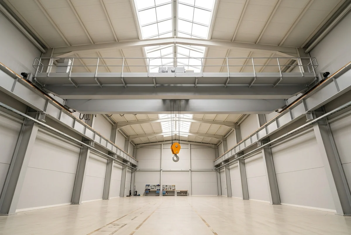 Illustrative image — Cranes & hoists; demo project