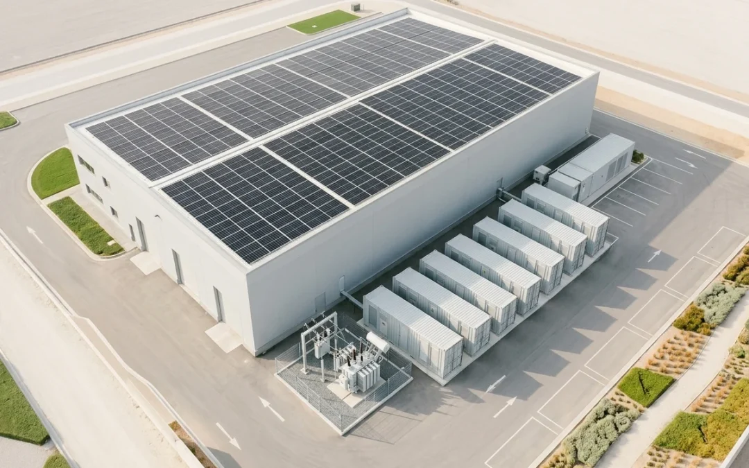Illustrative battery energy storage facility